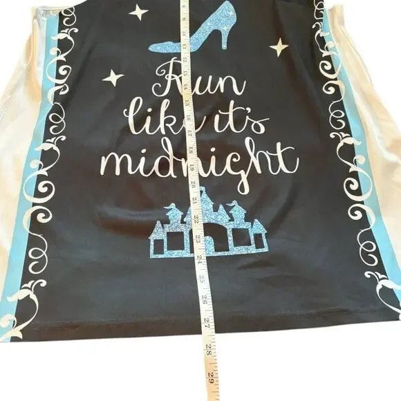 Athletic Tank - Cinderella Run Like It’s Midnight  - XL - Like New - Picture 8 of 8